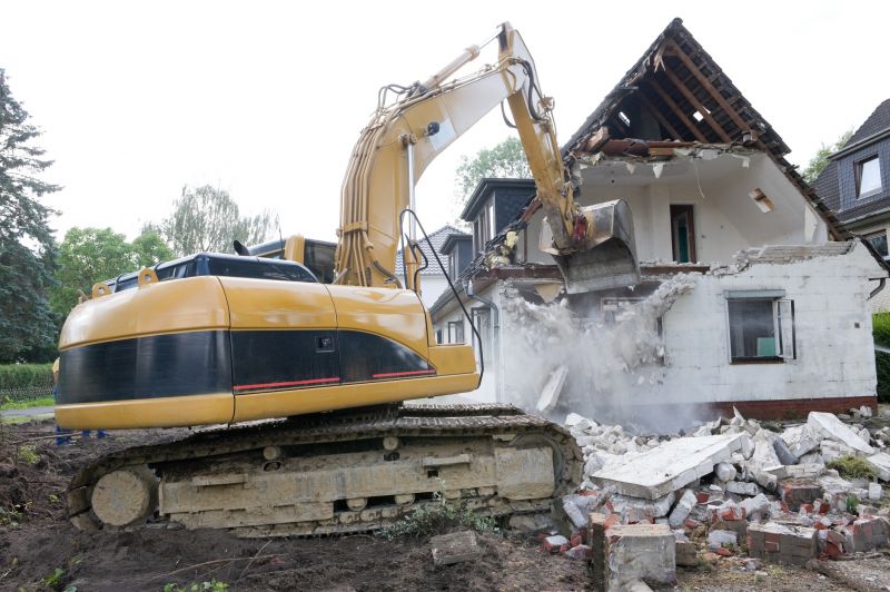 Demolition Equipment in Action